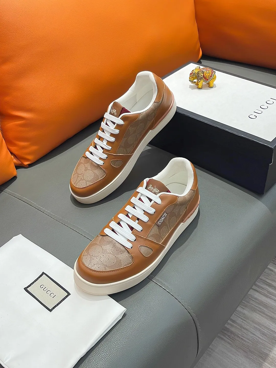 Men's shoes GUCCI "Gucci" P420 Regular size: 38-44 (casual shoes) Product materials: Selected cowhide upper, soft sheepskin lining; original outsole.